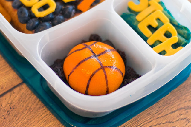 Steph Curry Golden State Warriors Food Art Basketball Lunch!