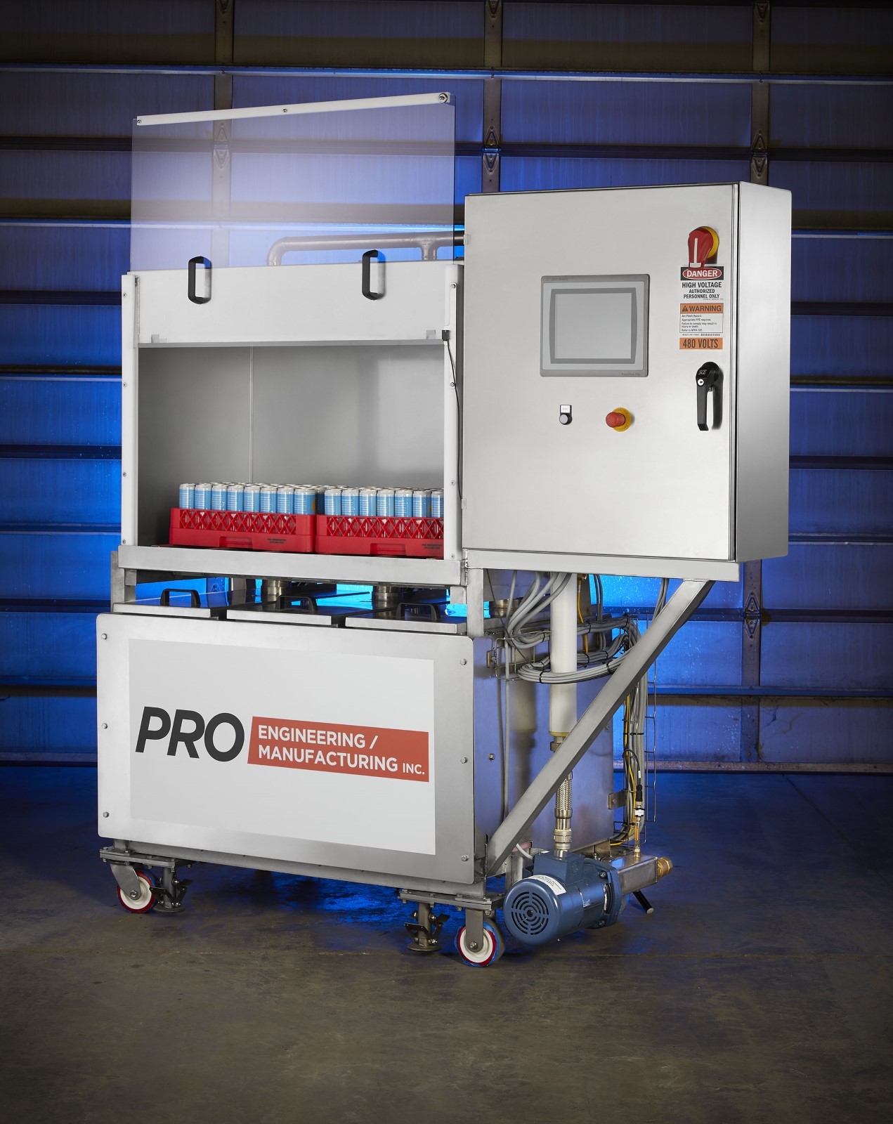 SIMULATION OF TUNNEL PASTEURIZATION USING A TRIPLE TEMPERATURE SPRAY BATCH PASTEURIZER