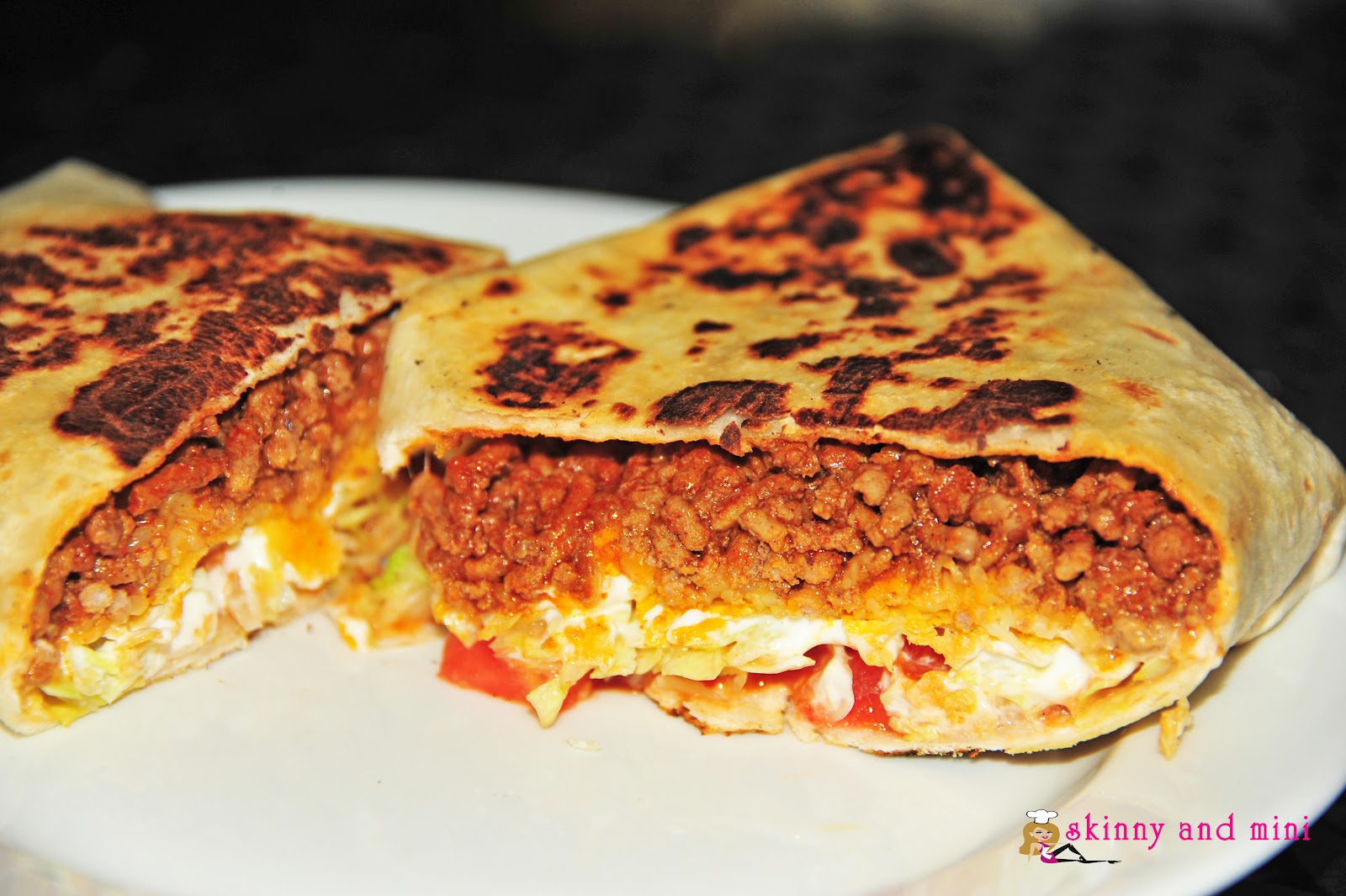 Skinny and Mini Fun and Easy DoitYourself Food Recipies Taco Bell Crunchwrap Supreme
