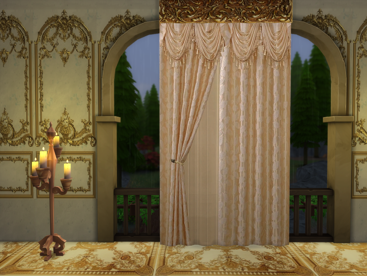 Anna Quinn Stories Another Set Of Curtains For Your SIMS 4 !! )