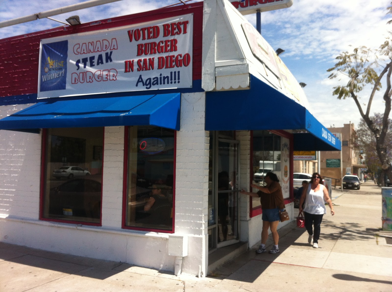 CheeseburgerMania Canada Steak Burger San Diego, CA