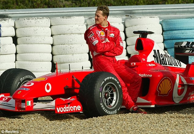 Michael Schumacher Is Fighting For His Life After He Fell And Hit His Head While Skiing With His Son In The French Alps