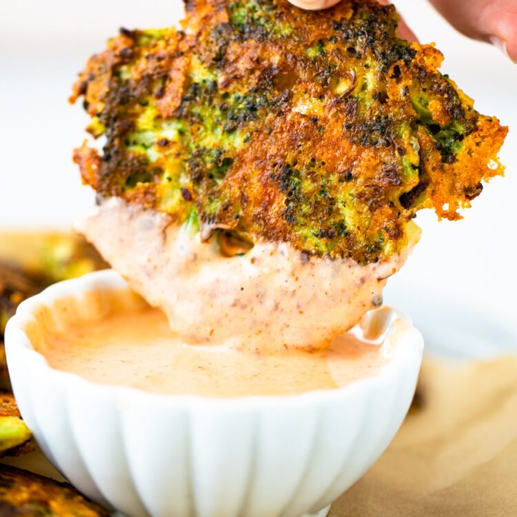 Crispy Broccoli and Cheese Fritters [Low Carb Keto Recipes]