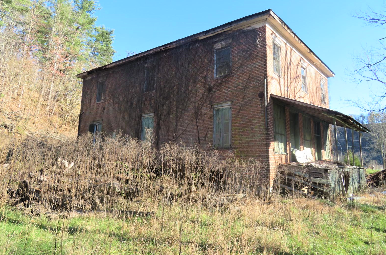 Hiking with a Fat Bald White Guy GRAHAMS MILL Wythe County