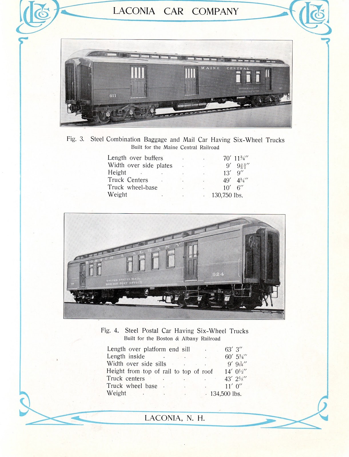 News From The Naugy Laconia Car Works