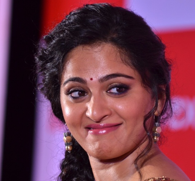 Actress Anushka Shetty Cute Funny Face Photos - Anushka Shetty