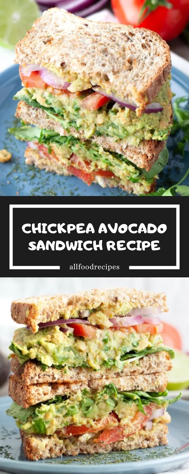 CHICKPEA AVOCADO SANDWICH RECIPE CHICKPEA AVOCADO SANDWICH RECIPE