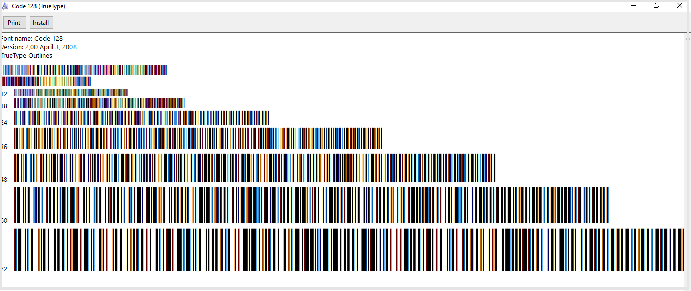 Install Barcode Font and Generate Barcode In Excel