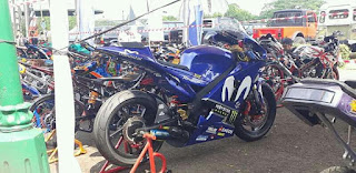 Yamaha Byson Modif Full Fairing Ala M1 GP 2019