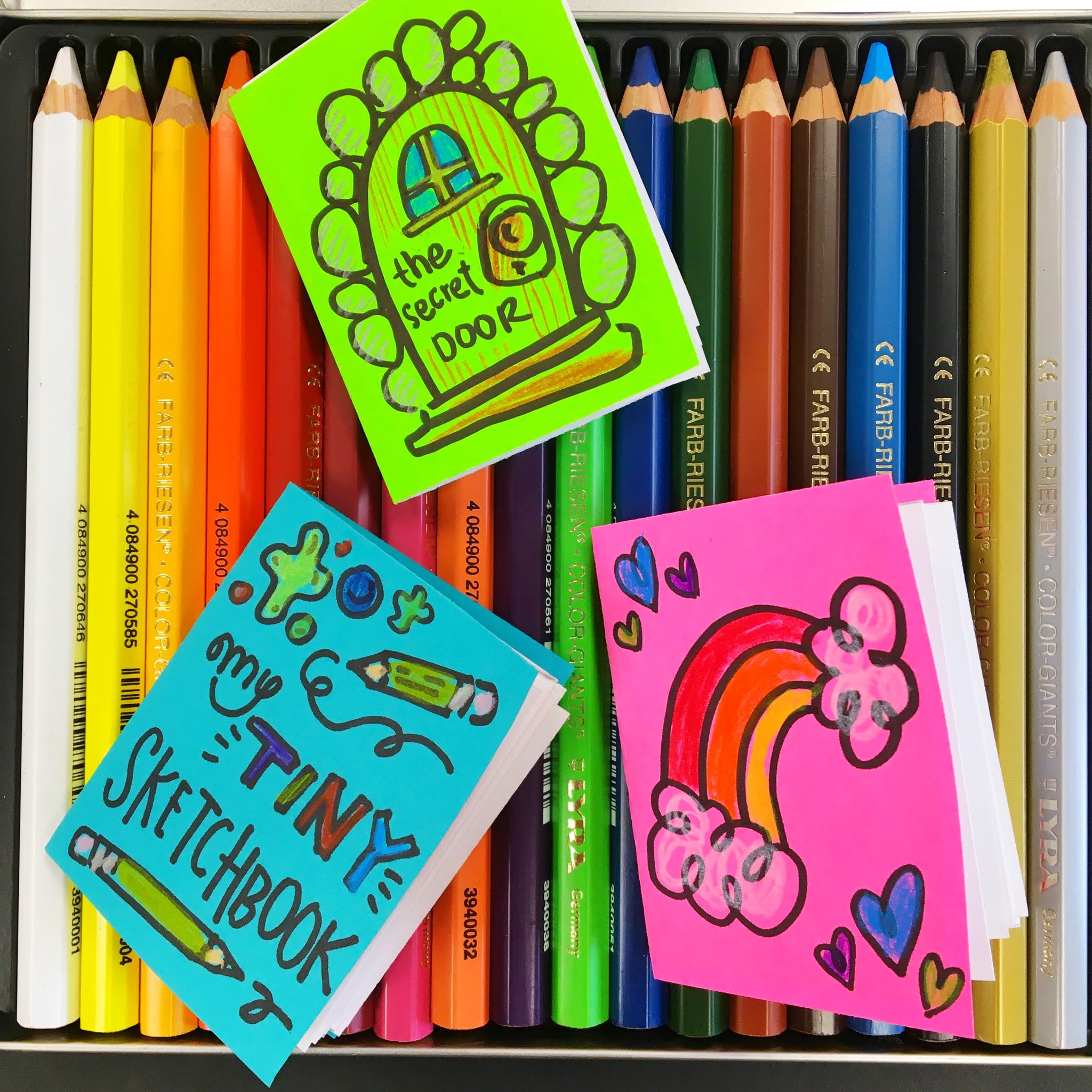 How to Make a Mini Sketchbook from a Sheet of Paper (EASY) - Inner Child  Fun