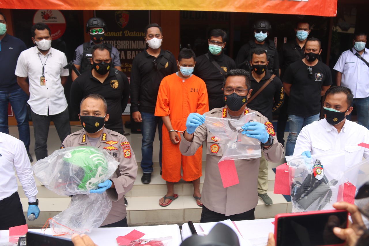 Polda Bali Tangkap Pelaku Perampokan dan Pembunuhan Hingga Pulau Jawa