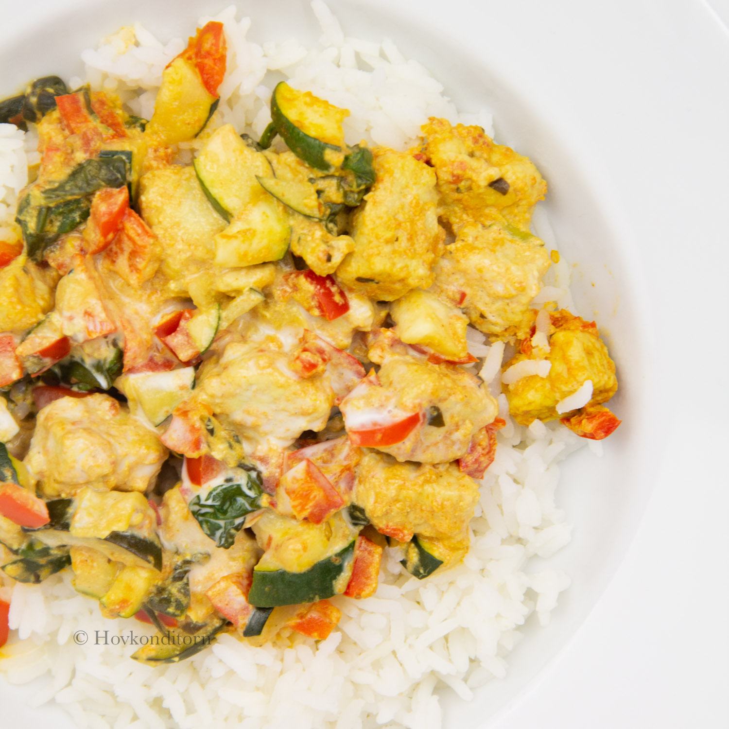 Creamy Sauce with Quorn