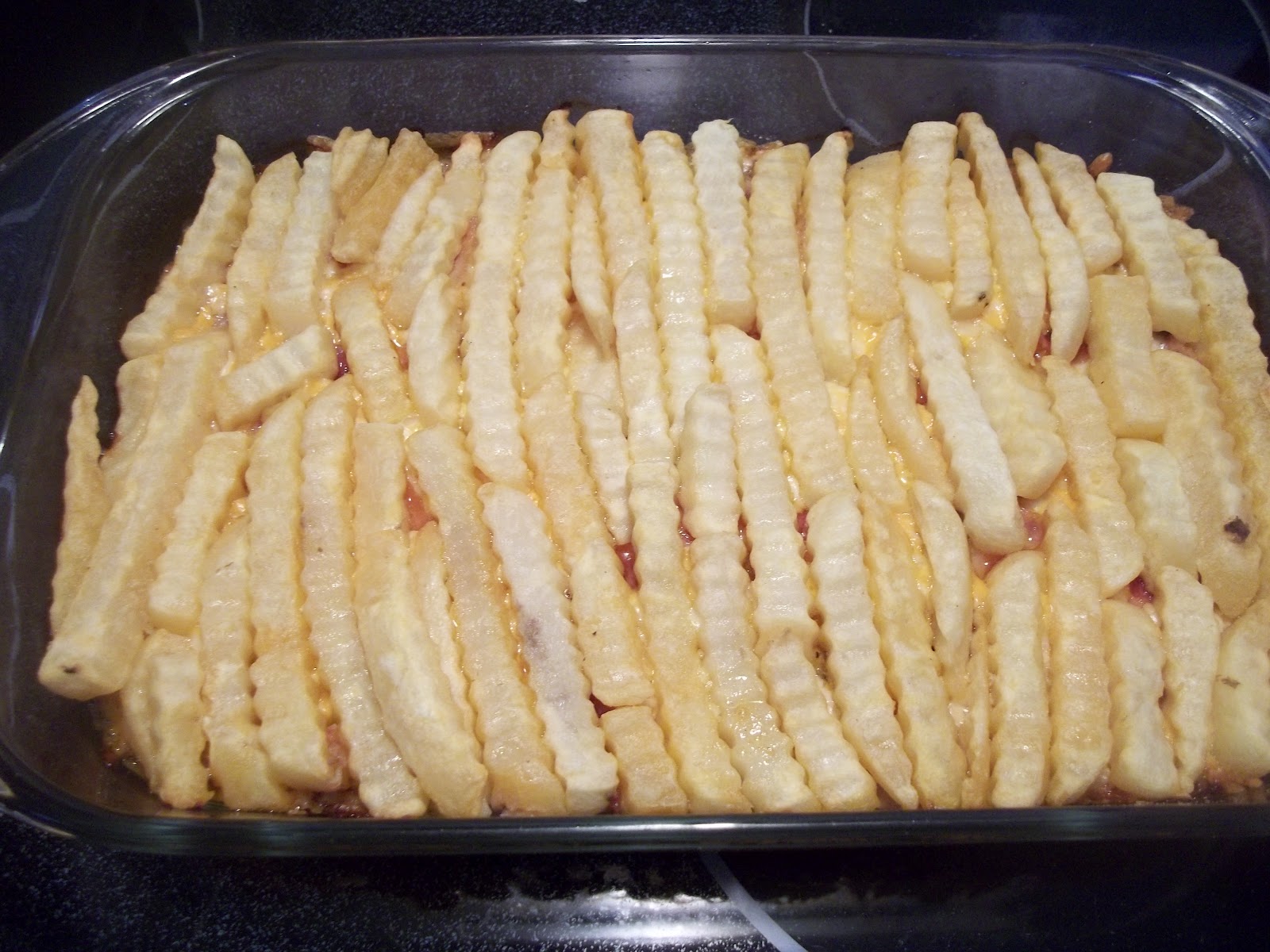 Pintest it! Bacon Cheeseburger & Fries Casserole Recipe