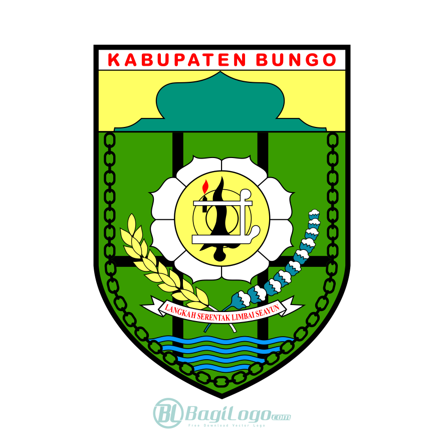 Kabupaten Bungo Logo Vector