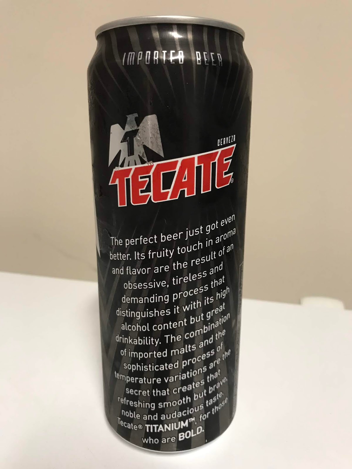 Beer Of The Week Tecate Titanium