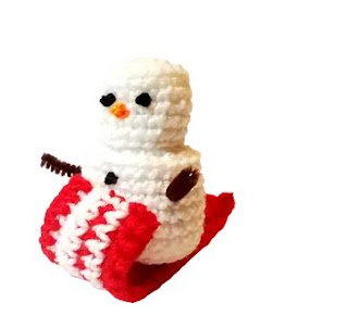 PATRON GRATIS MUÑECO DE NIEVE AMIGURUMI 35331