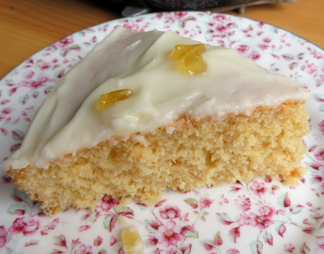 Lemon & Ginger Snack Cake The English Kitchen
