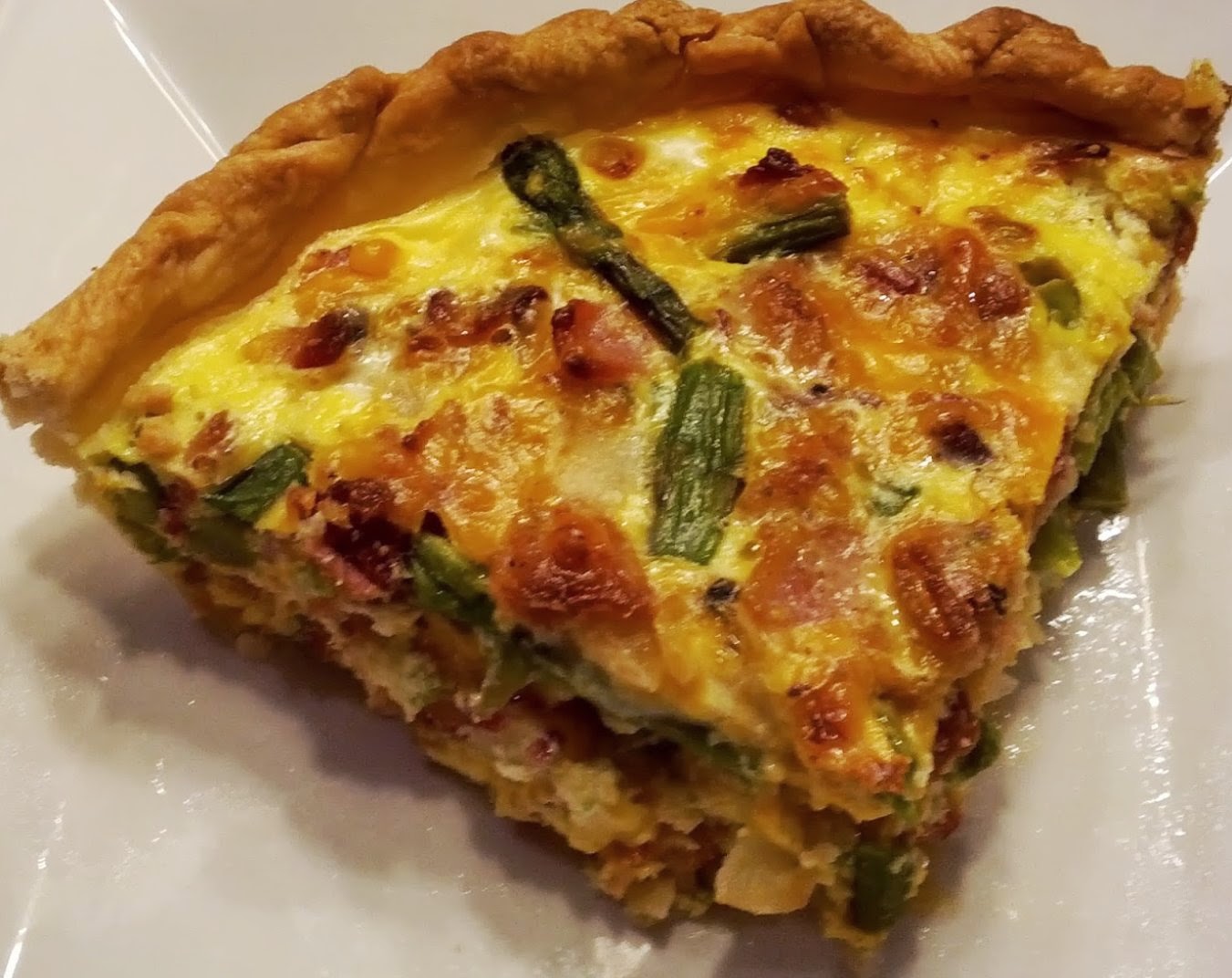 Yipson Foods Recipes and Blog: Asparagus Quiche