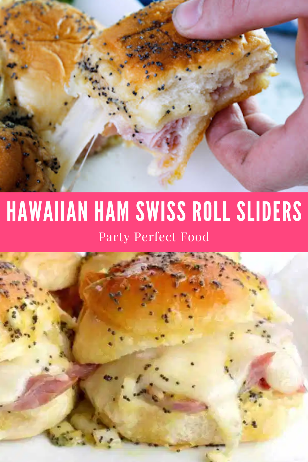 Hawaiian Ham and Swiss Roll Sliders