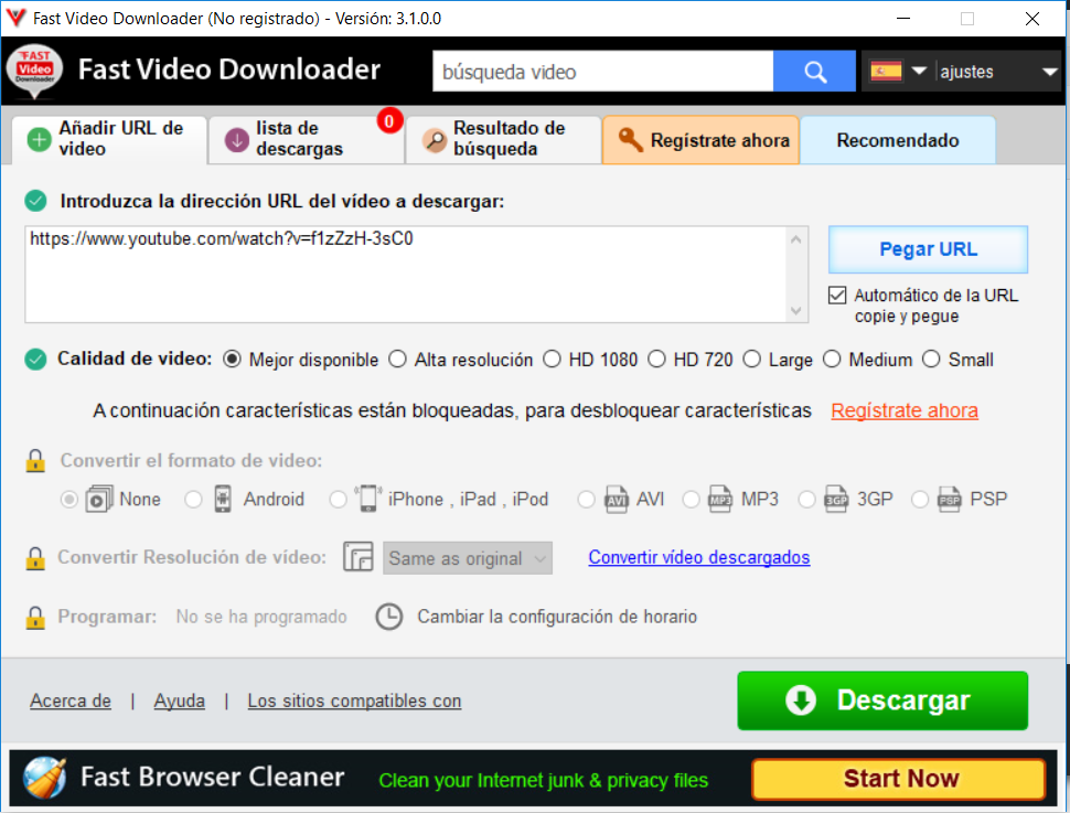 Fast Video Downloader 4.0.0.38