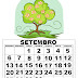 CALENDÁRIO 2020 COLORIDO - SETEMBRO