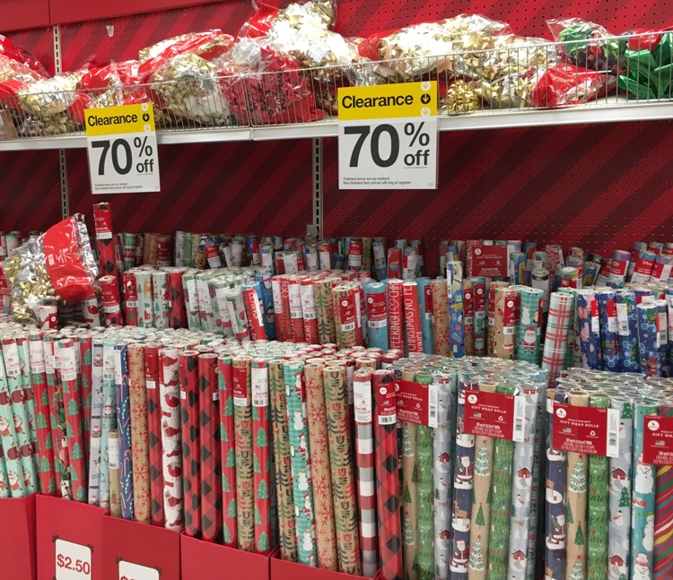 BisMan Cheapskate: Target: Christmas Clearance 70% Off