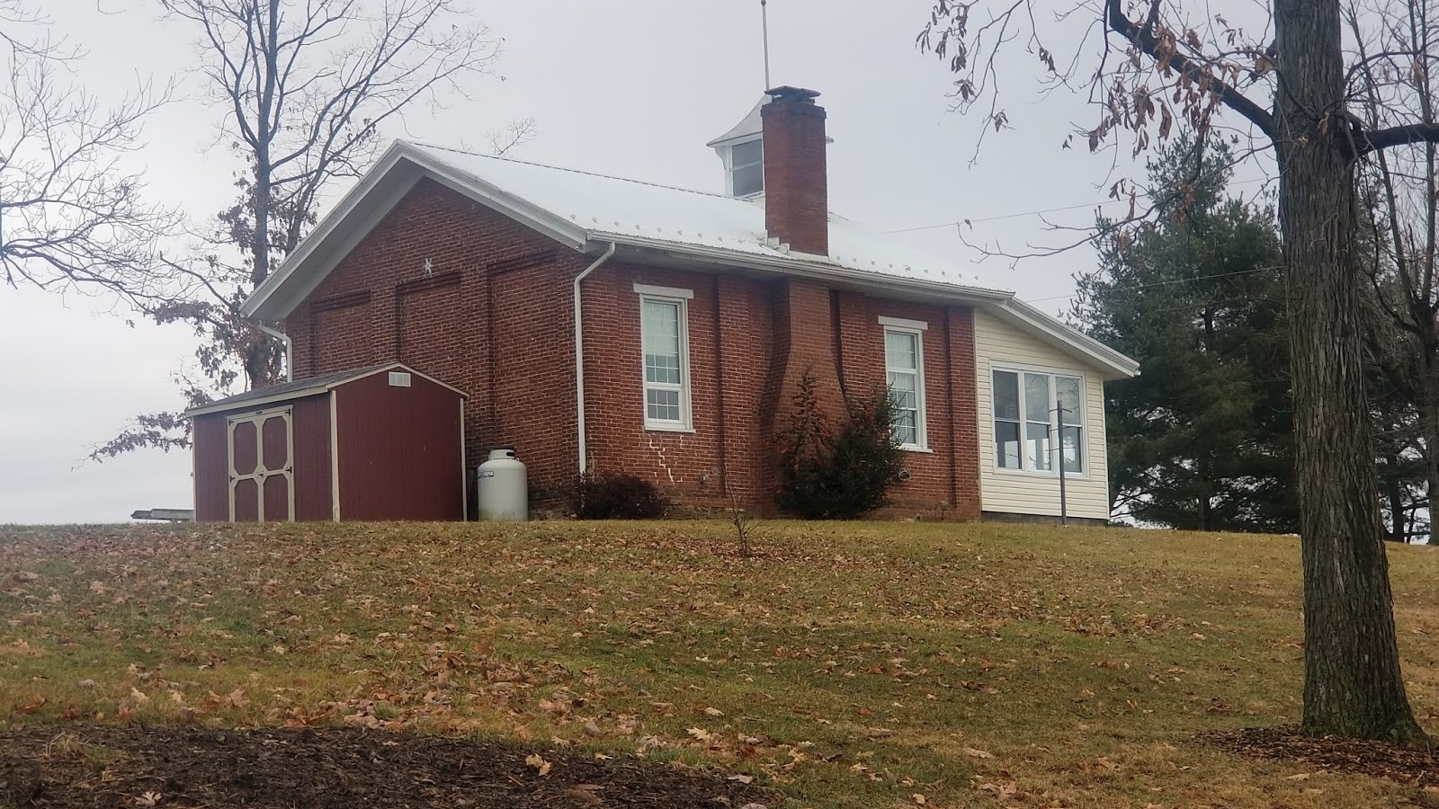 Valley Girl Views The One Room Schoolhouse On Hill School Road, Lewisburg