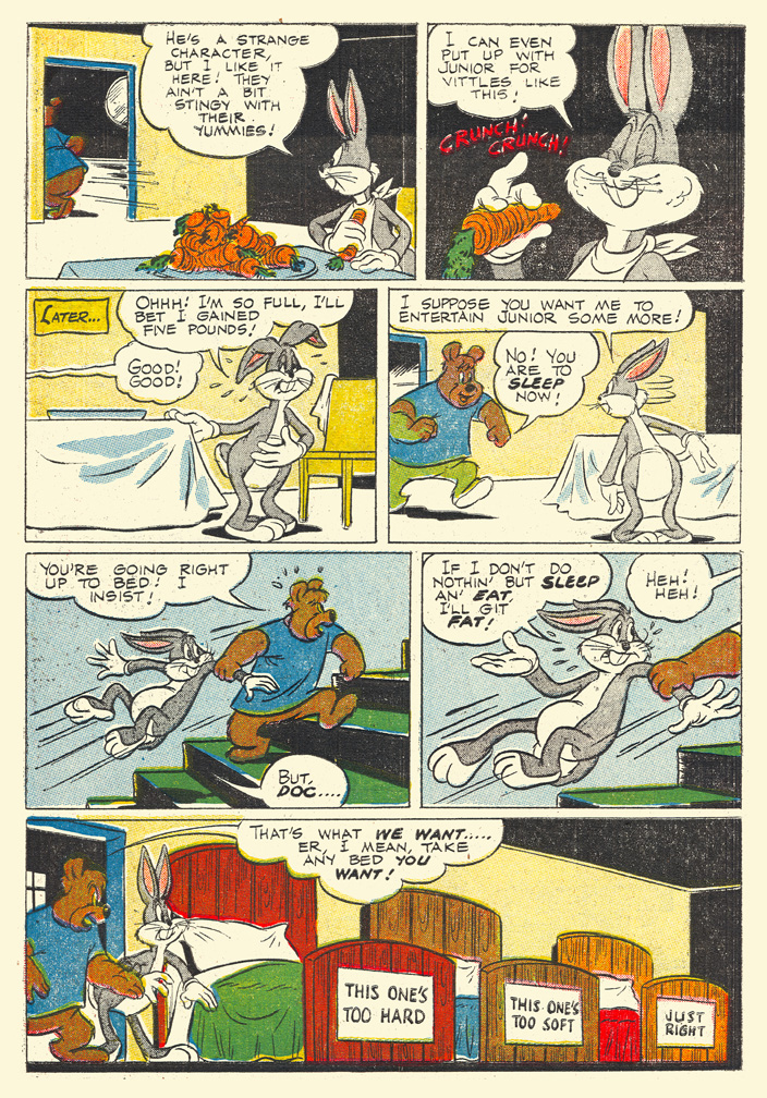 The Greatest Ape Four Color 200 Bugs Bunny and the Three Bears