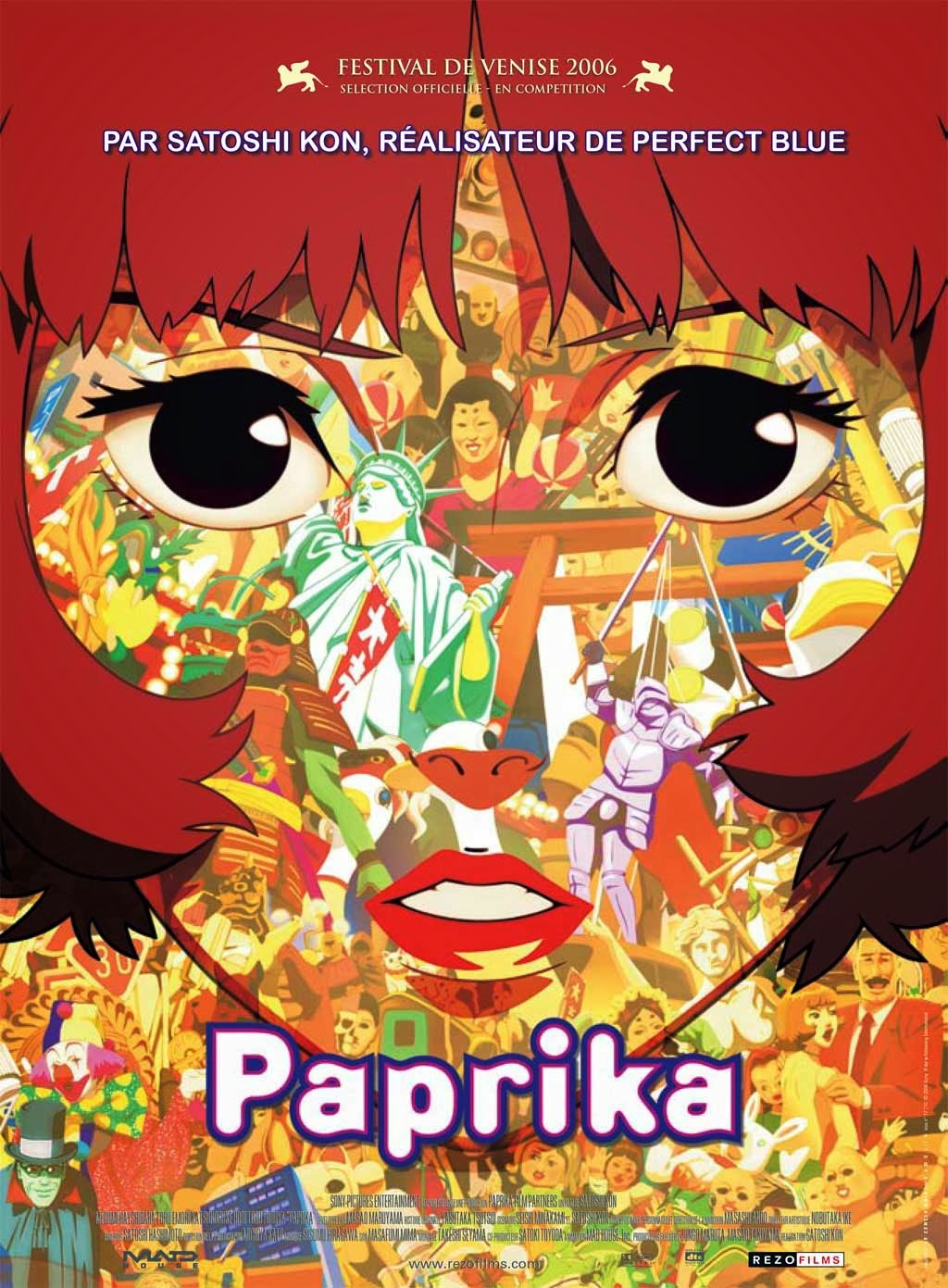 Tania Cosplay Película Paprika.