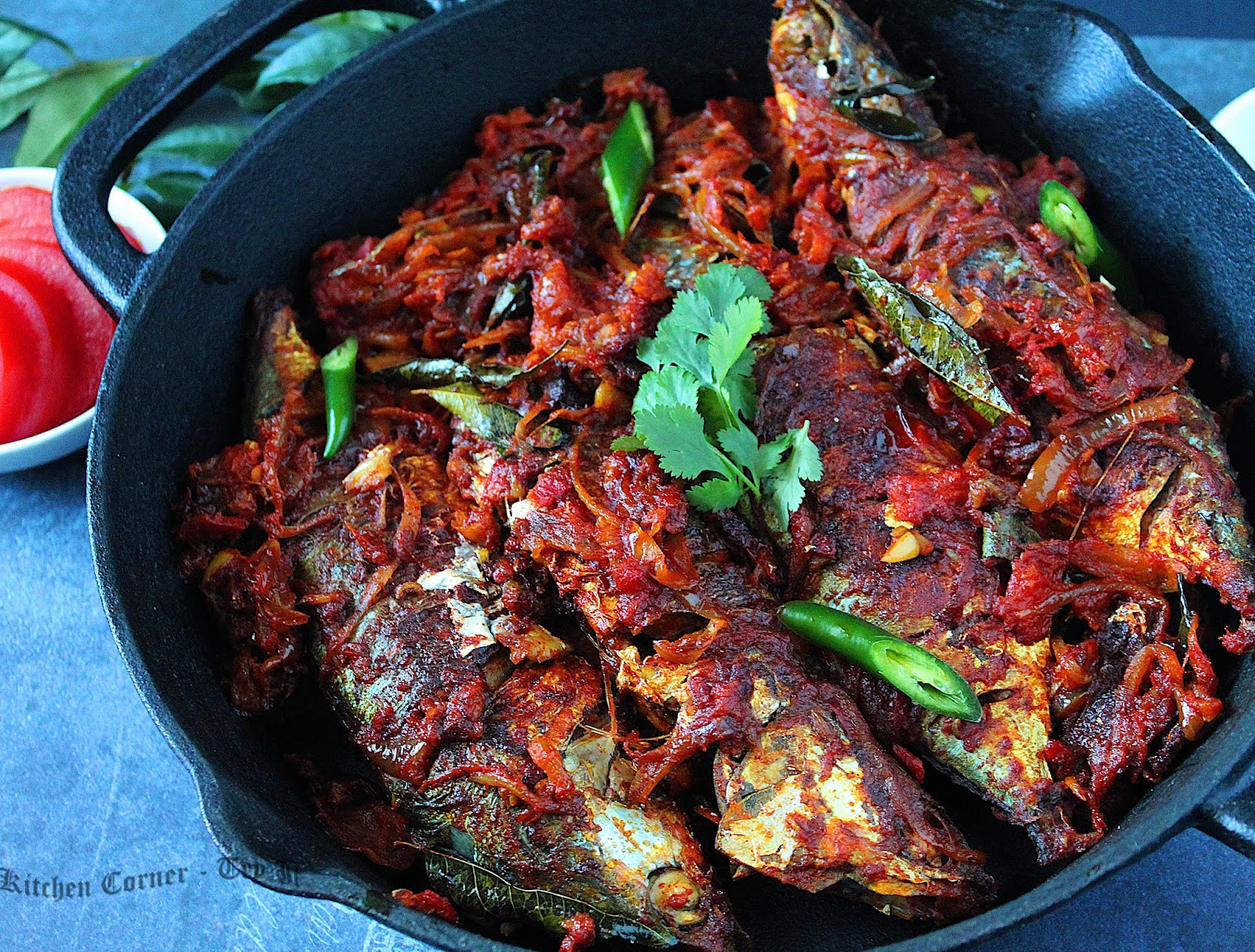 Kerala Style Fish Masala Roast