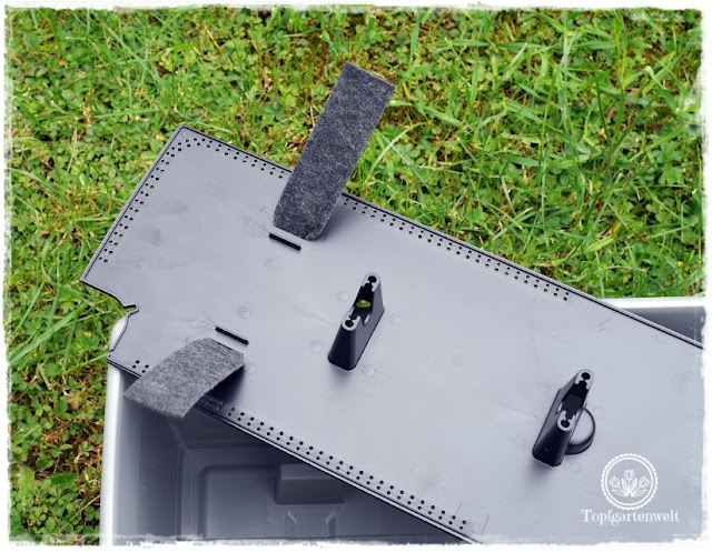 Food- und Gartenblog Topfgartenwelt Produkttest EMSA My City Garden mit Aqua Comfort-System - Bewässerung mittels Drainageboden und Vlies