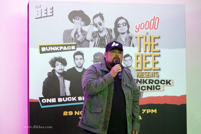 Konsert Punkrock Picnic Yoodo x The Bee Menampilkan Bunkface Dan One Buck Short