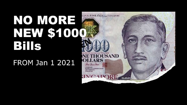 No More new $1000 for Ang Pow Next Year