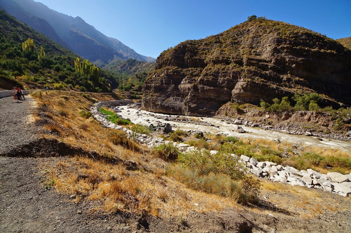 Las Fotos de los Viajes Cajon del Maipo en los Alpes Chilenos