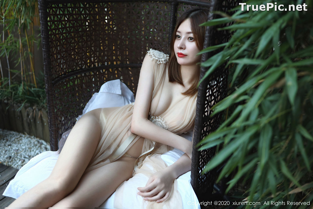 Image XIUREN No.2623 - Chinese Model - 樱花Elsa - Thin Transparent Silk - TruePic.net - Picture-6