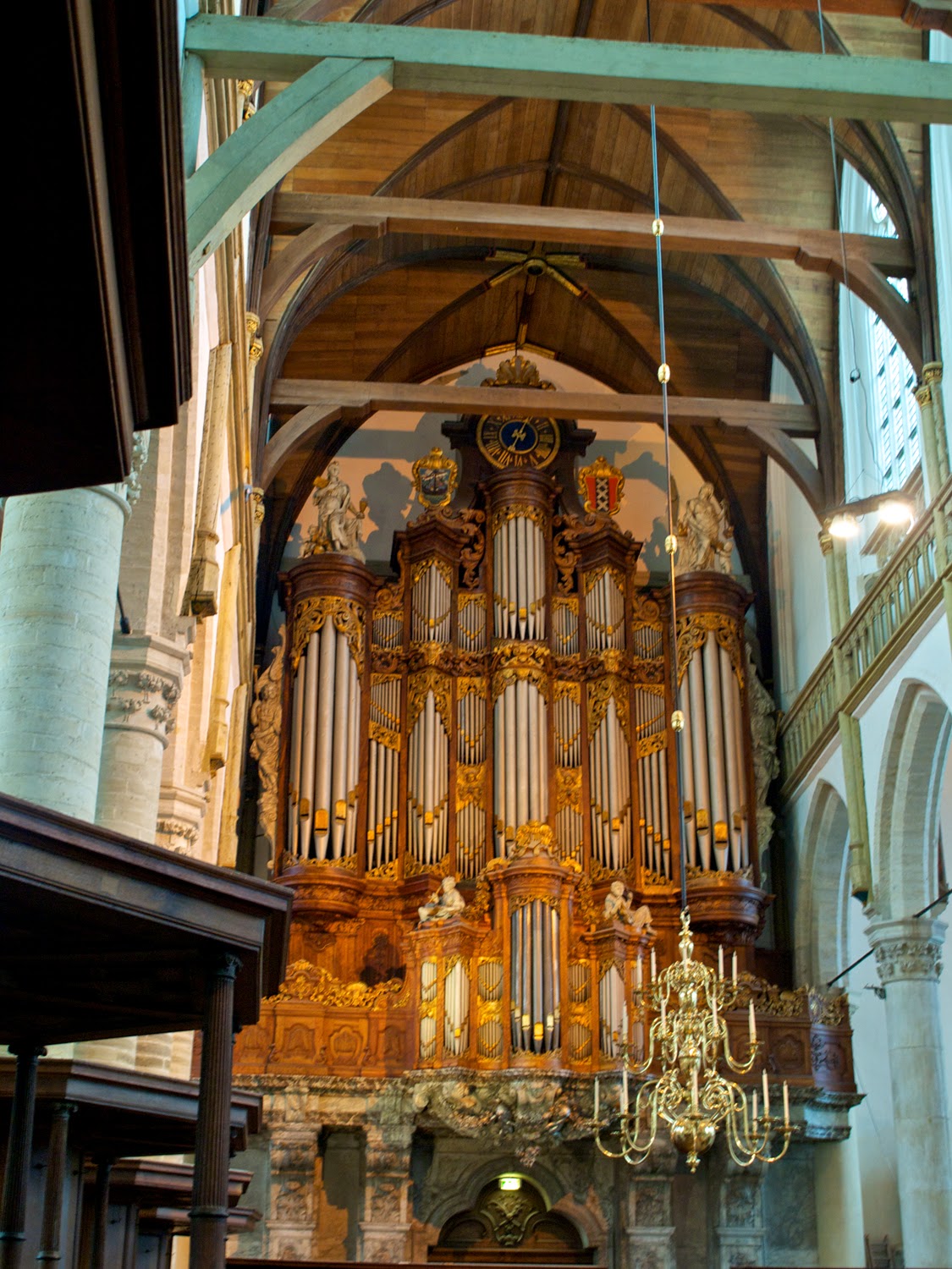 Organo Vater-Müller de la Oude Kerk en Amsterdam