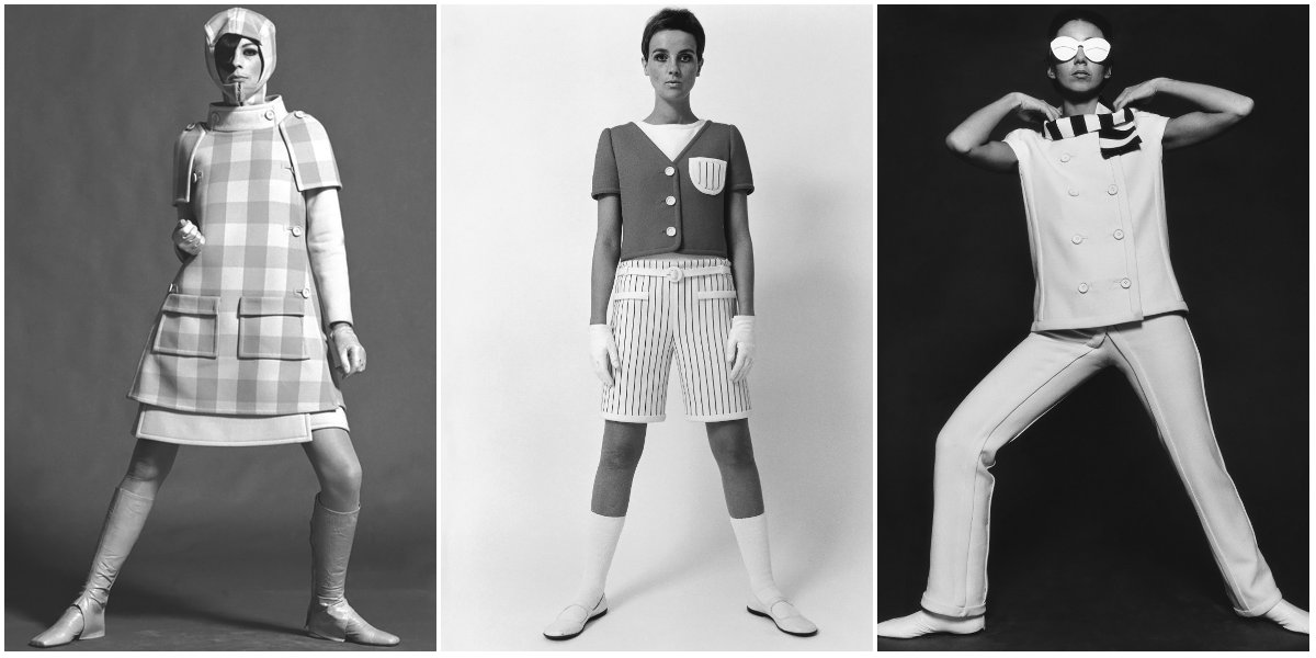 Space Age Futuristic Fashion Designed By Andre Courreges From The 1960s Vintage Everyday