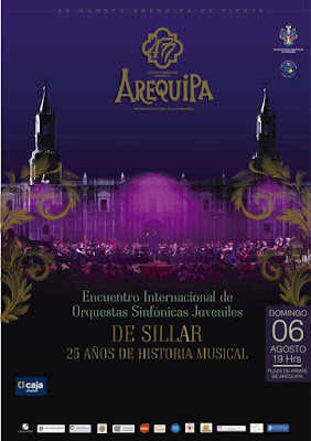 Programa de Festejos Aniversario Arequipa 2017