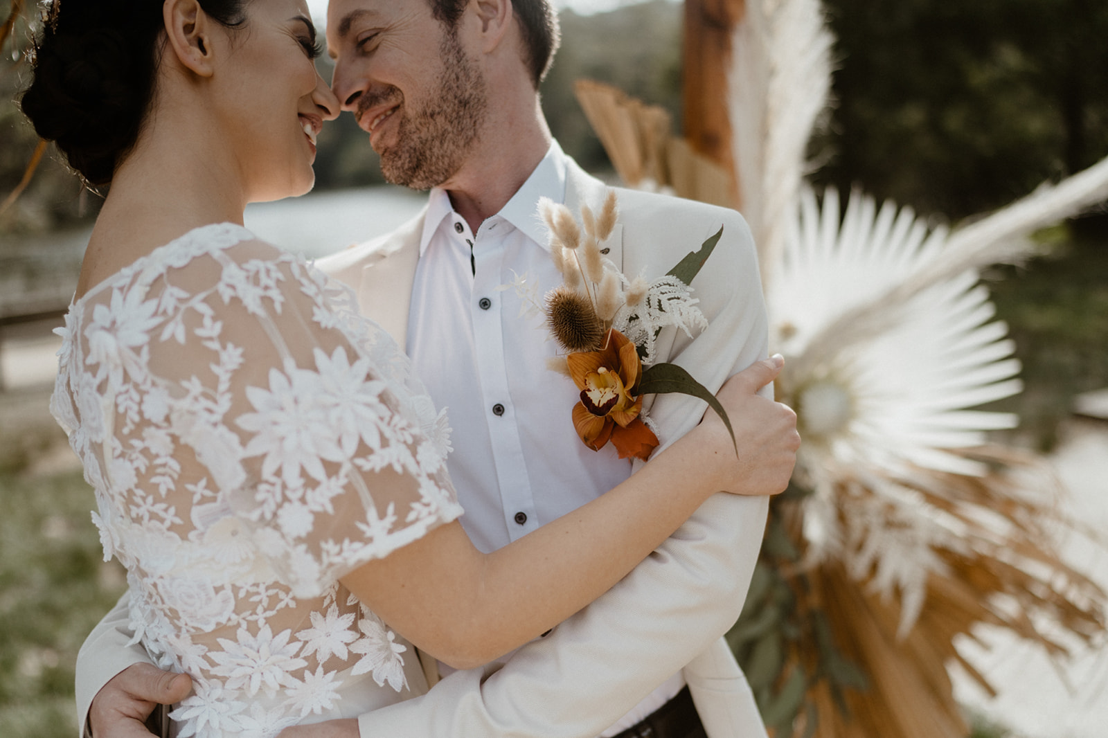 to the aisle australia | terracotta + greenery wedding styling ideas kelly jury photography weddings dried florals bridal gowns stationery style boho weddings