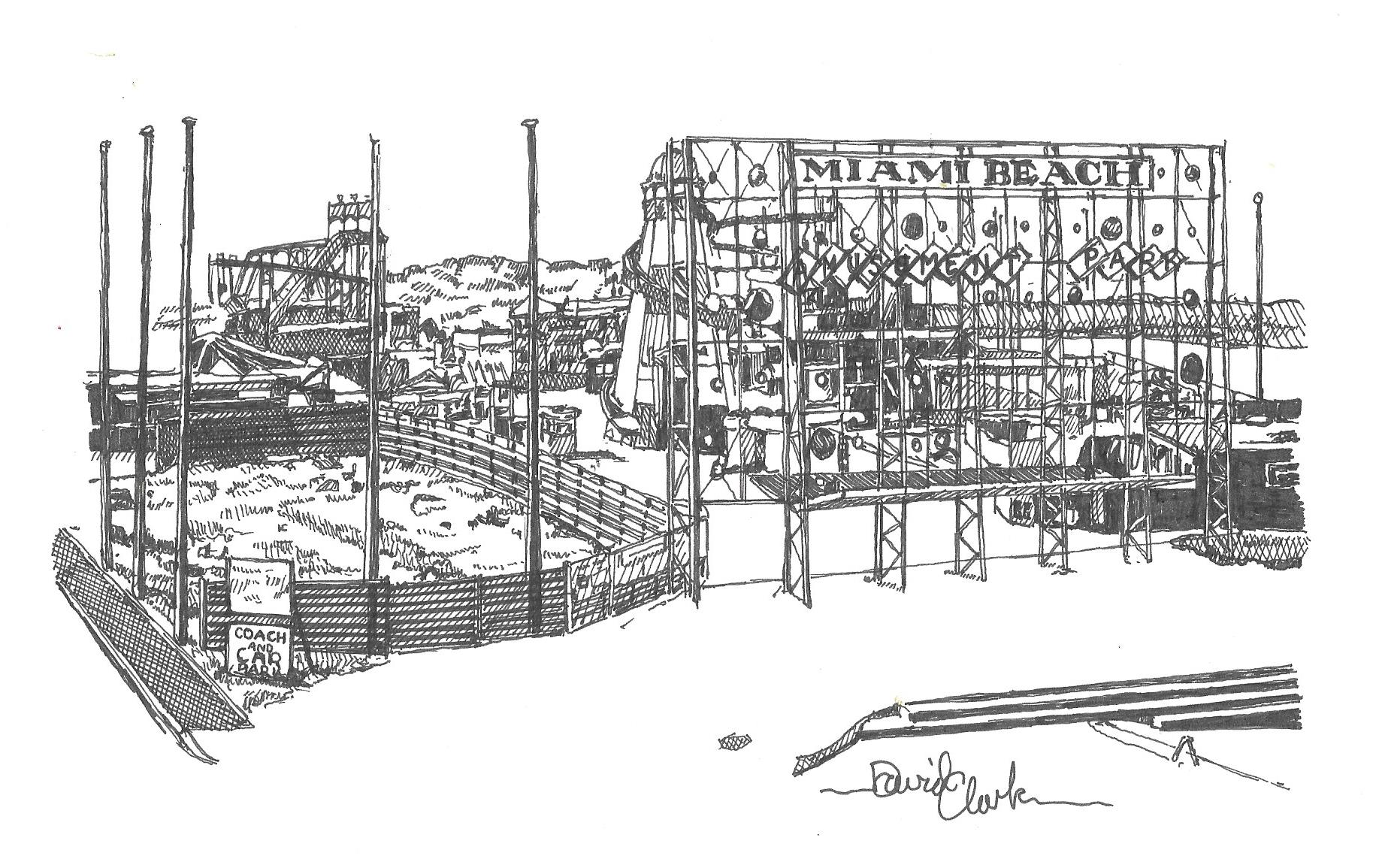 Many Faces of Port Talbot Aberavon Miami Beach Funfair