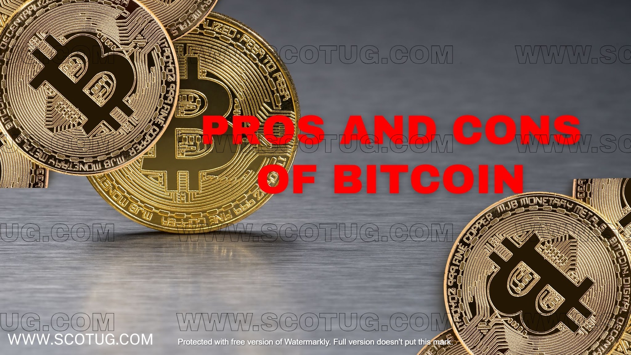 Pros and cons of investing in Bitcoin