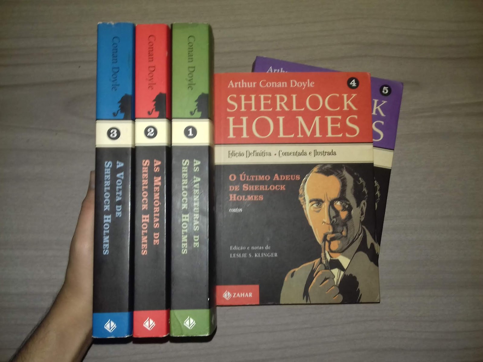 O último adeus de Sherlock Holmes Arthur Conan Doyle Conjunto da Obra
