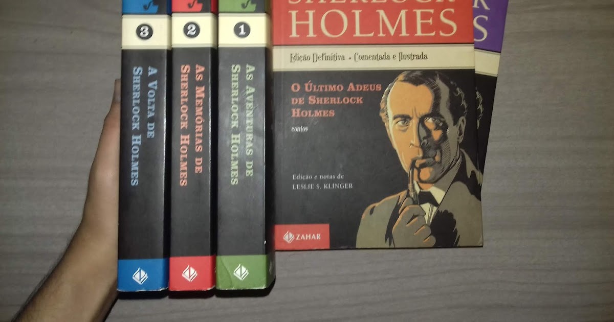 O último adeus de Sherlock Holmes Arthur Conan Doyle Conjunto da Obra