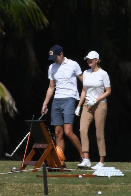 Ivanka Trump Golfing