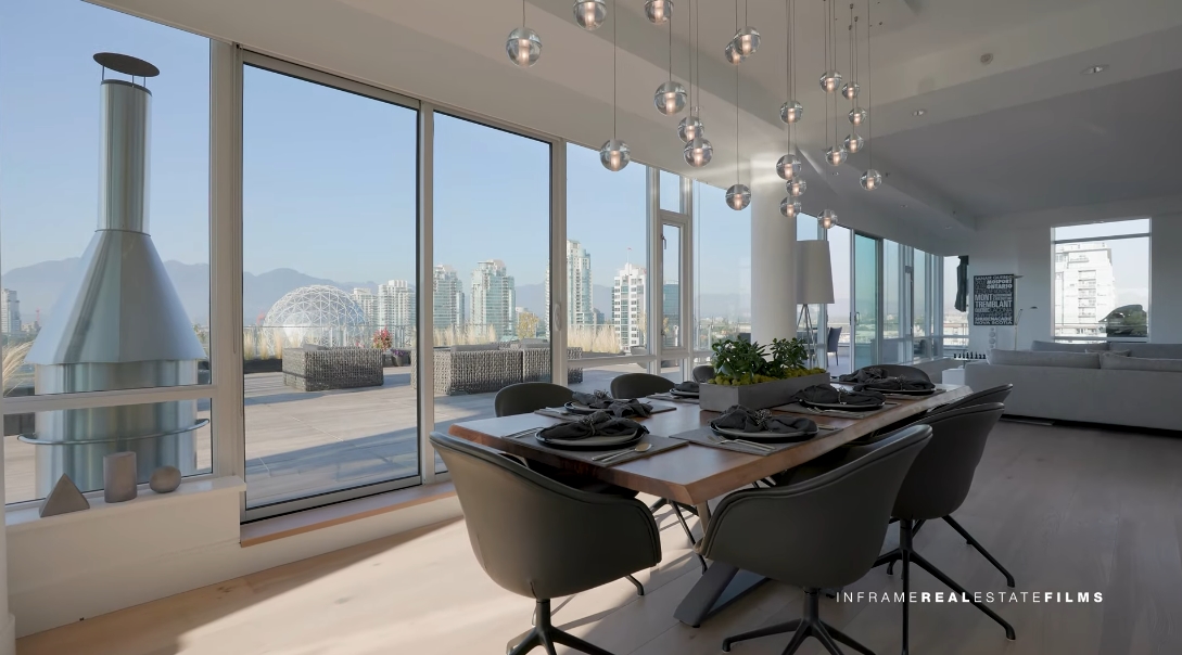 50 Interior Design Photos vs. 1633 Ontario St #1001, Vancouver, BC Luxury Penthouse Tour