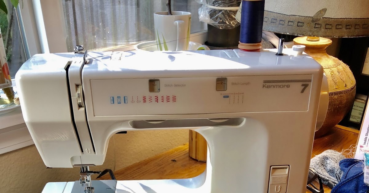 Daniel's Pacific NW Garden Kenmore Sewing Machine Maintenance. Quilt