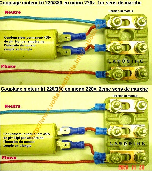 Comment Transformer Un Moteur 380 En 220 طريقة تشغيل محرك 380 فولط ب 220 فولط - مدونة الالكتروميكنيك