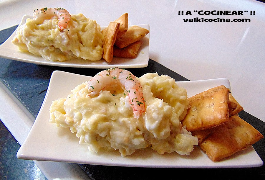 Ensaladilla de gambas