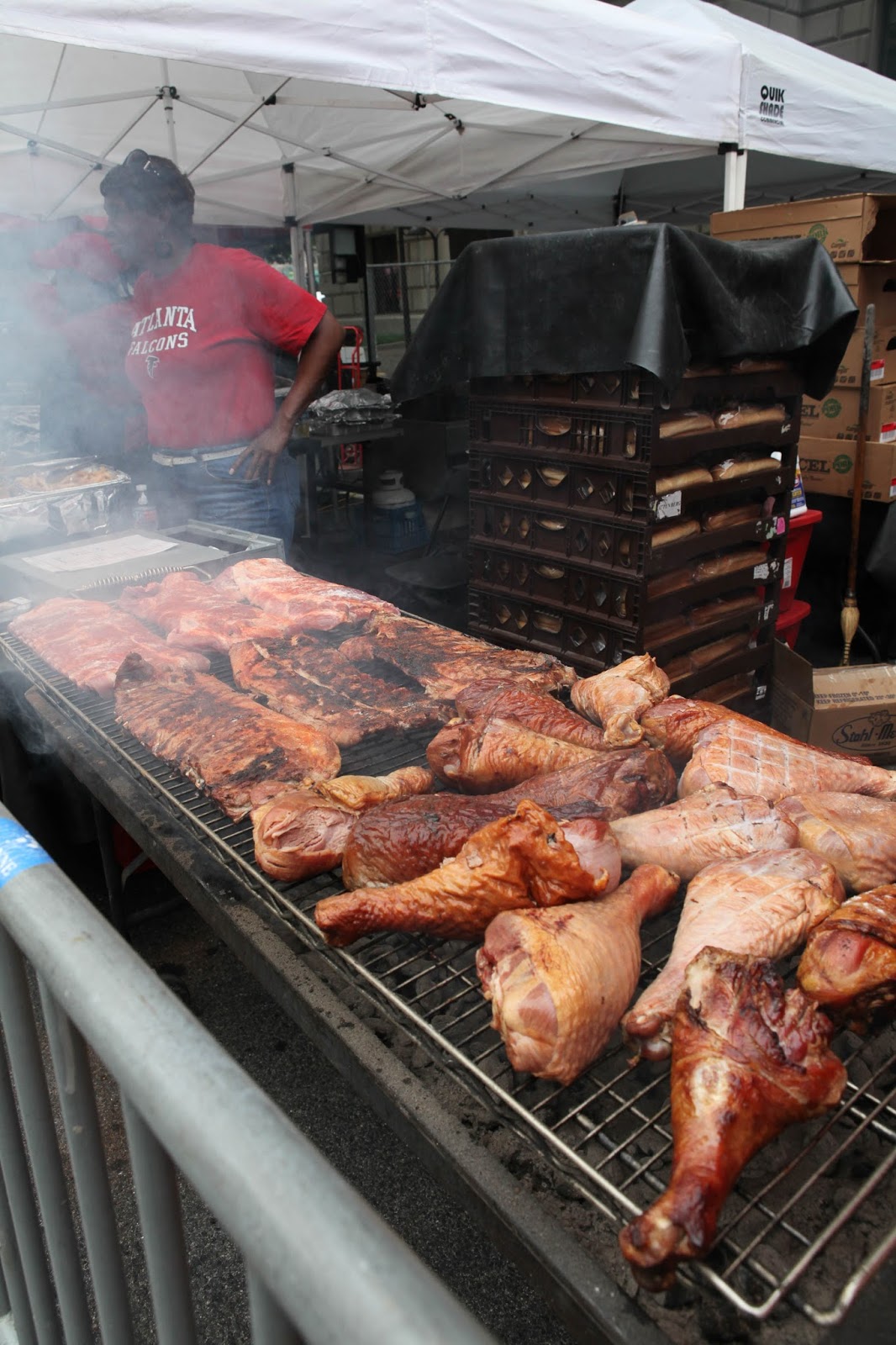 What Micky Eats... Giant BBQ Battle