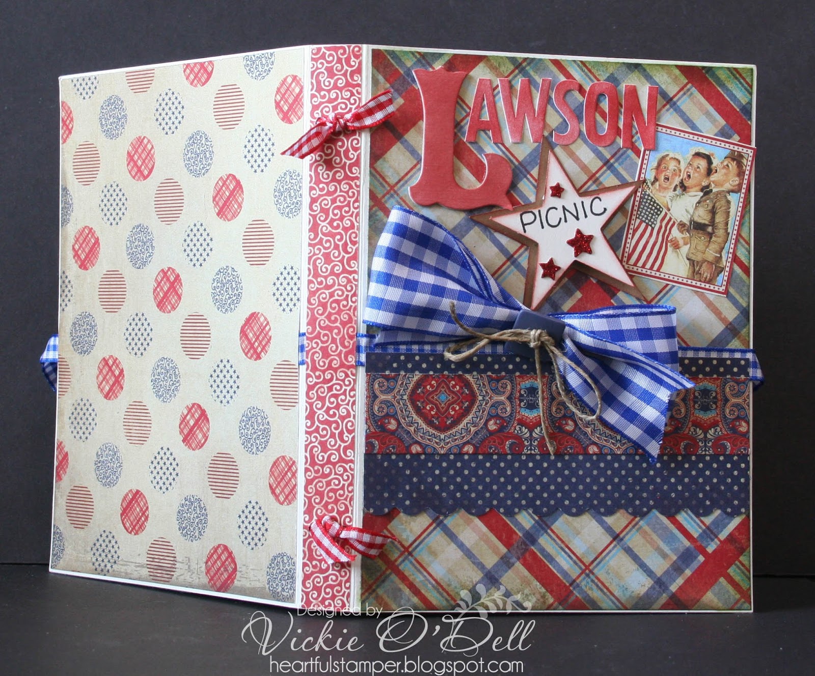 HeARTful Stamper Lawson Picnic Mini Album